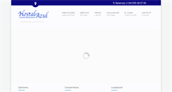 Desktop Screenshot of hostalazul.com